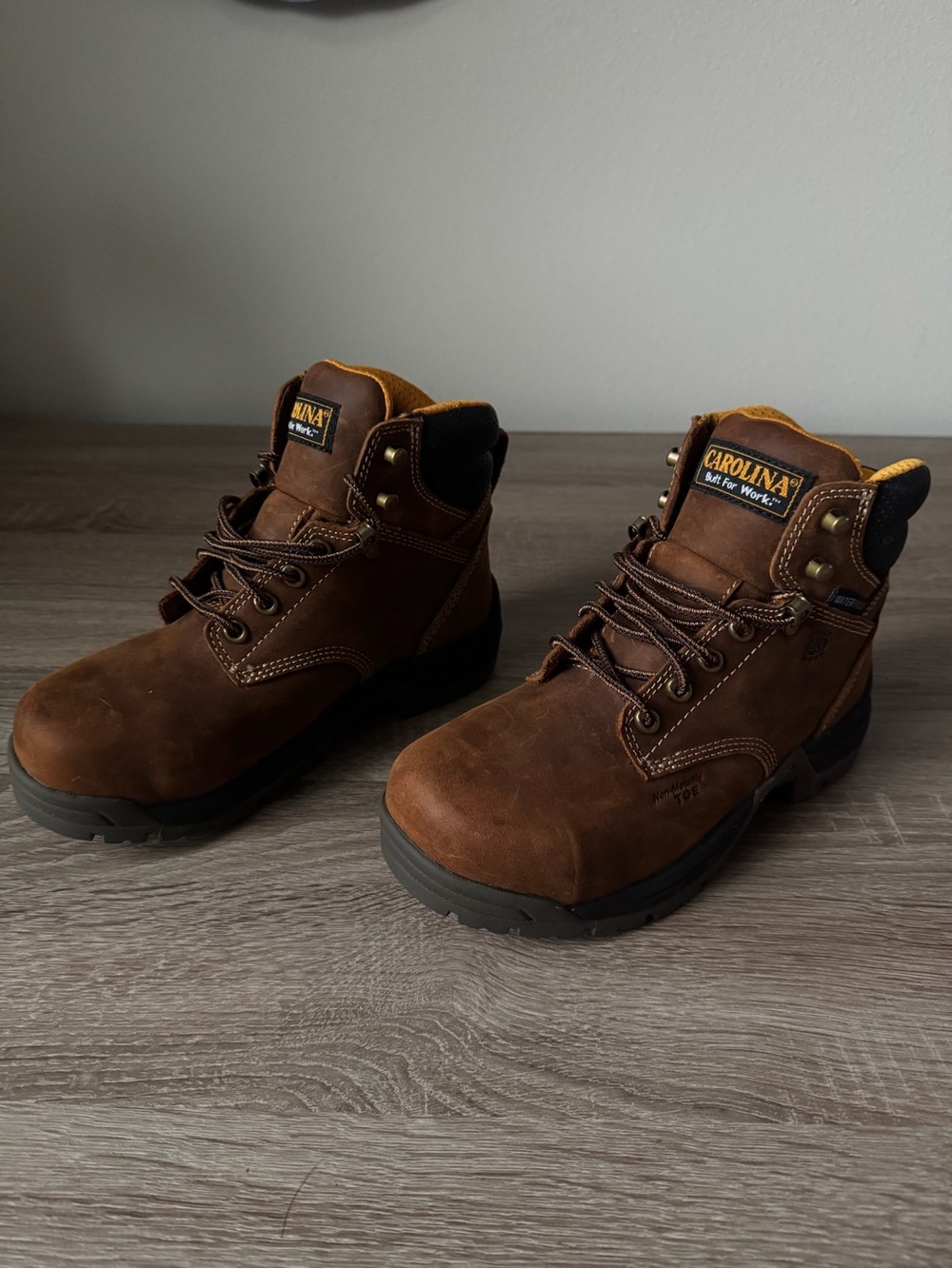 Carolina Raleigh CA1620 Composite Toe Waterproof Work Boots Men’s 6M Brown EH